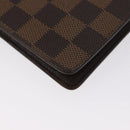 LOUIS VUITTON Damier Ebene Agenda MM Day Planner Cover R20240 LV Auth bs33964-15