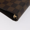 LOUIS VUITTON Damier Ebene Agenda MM Day Planner Cover R20240 LV Auth bs33964-16
