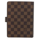 LOUIS VUITTON Damier Ebene Agenda MM Day Planner Cover R20240 LV Auth bs33964-2