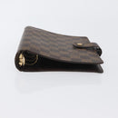 LOUIS VUITTON Damier Ebene Agenda MM Day Planner Cover R20240 LV Auth bs33964-6