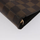 LOUIS VUITTON Damier Ebene Agenda MM Day Planner Cover R20240 LV Auth bs33964-7