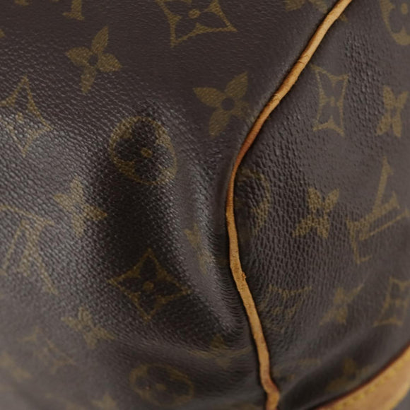 LOUIS VUITTON Monogram Keepall Bandouliere 60 Boston Bag M41412 LV Auth bs33965