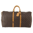 LOUIS VUITTON Monogram Keepall Bandouliere 60 Boston Bag M41412 LV Auth bs33965-13
