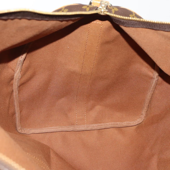 LOUIS VUITTON Monogram Keepall Bandouliere 60 Boston Bag M41412 LV Auth bs33965