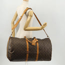 LOUIS VUITTON Monogram Keepall Bandouliere 60 Boston Bag M41412 LV Auth bs33965-25