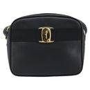 LOEWE Shoulder Bag Leather Brown Gold Auth bs33967-13