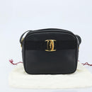 LOEWE Shoulder Bag Leather Brown Gold Auth bs33967-12