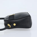 LOEWE Shoulder Bag Leather Brown Gold Auth bs33967-4