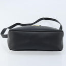 LOEWE Shoulder Bag Leather Brown Gold Auth bs33967-5