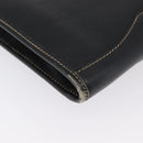 LOEWE Aktenkoffer Leder Schwarz Gold Auth bs33968-15