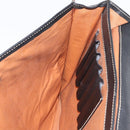 LOEWE Aktenkoffer Leder Schwarz Gold Auth bs33968-19