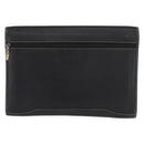 LOEWE Aktenkoffer Leder Schwarz Gold Auth bs33968-2