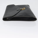 LOEWE Aktenkoffer Leder Schwarz Gold Auth bs33968-4