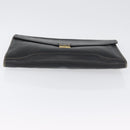 LOEWE Aktenkoffer Leder Schwarz Gold Auth bs33968-6