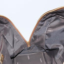 LOEWE Anagram Amazona 36 Handtasche Leder Goldfarben Auth bs33969-20