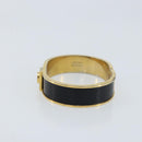 LOEWE Bangle Bracelet metal Black Auth bs33970-4