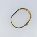 LOEWE Bangle Bracelet metal Black Auth bs33970-6