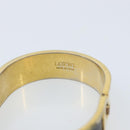LOEWE Bangle Bracelet metal Black Auth bs33970-9