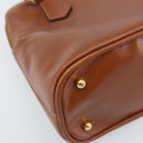 GUCCI Bambus Handtasche Leder Braun Gold 000 2058 0290 Auth bs33974-11