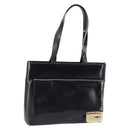 GUCCI Tote Bag Leather Black 002 2113 0483 Auth bs33978-1