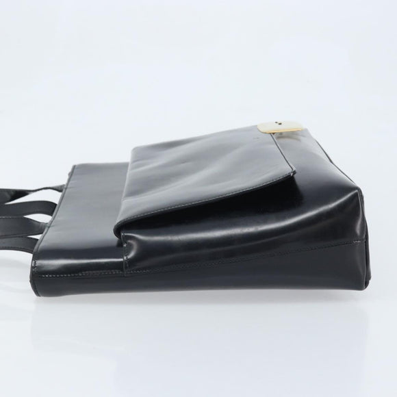 GUCCI Tote Bag Leather Black 002 2113 0483 Auth bs33978