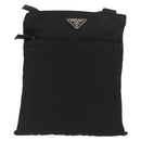 PRADA Shoulder Bag Nylon Black Auth bs33979-13