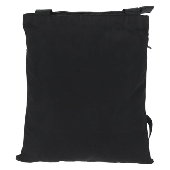 PRADA Shoulder Bag Nylon Black Auth bs33979