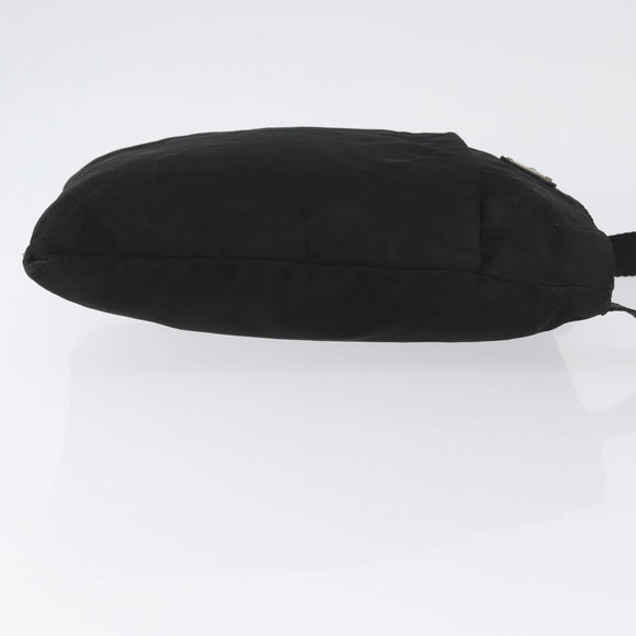 PRADA Shoulder Bag Nylon Black Auth bs33979