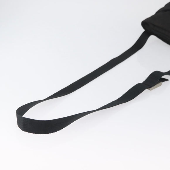 PRADA Shoulder Bag Nylon Black Auth bs33979