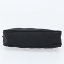PRADA Accessoire-Etui Nylon Schwarz Silber Auth bs33980-10