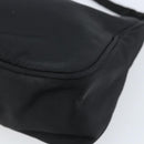 PRADA Accessoire-Etui Nylon Schwarz Silber Auth bs33980-11