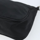 PRADA Accessoire-Etui Nylon Schwarz Silber Auth bs33980-13