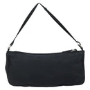 PRADA Accessoire-Etui Nylon Schwarz Silber Auth bs33980-3