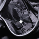 PRADA Hand Bag Nylon Black White Auth bs33981-21