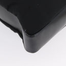 Salvatore Ferragamo Hand Bag Canvas Black Silver Auth bs33983-9