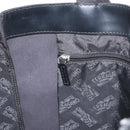 Salvatore Ferragamo Hand Bag Canvas Black Silver Auth bs33983-20