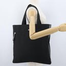 Salvatore Ferragamo Hand Bag Canvas Black Silver Auth bs33983-23