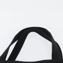 Salvatore Ferragamo Hand Bag Canvas Black Silver Auth bs33983-8