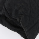 Christian Dior Hand Bag Nylon Black Silver Auth bs33989-15