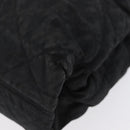 Christian Dior Hand Bag Nylon Black Silver Auth bs33989-16