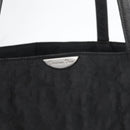 Christian Dior Hand Bag Nylon Black Silver Auth bs33989-10