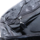 Christian Dior Hand Bag Nylon Black Silver Auth bs33989-23