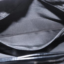 Christian Dior Hand Bag Nylon Black Silver Auth bs33989-24