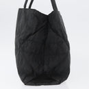 Christian Dior Hand Bag Nylon Black Silver Auth bs33989-4