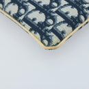 Christian Dior Trotter Canvas Pouch Umhängetasche Navy Auth bs33991-16