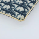 Christian Dior Trotter Canvas Pouch Umhängetasche Navy Auth bs33991-18