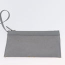 BALENCIAGA Tote Bag Canvas Leather Gray Silver 339933 Auth bs33993-20