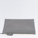 BALENCIAGA Tote Bag Canvas Leather Gray Silver 339933 Auth bs33993-21