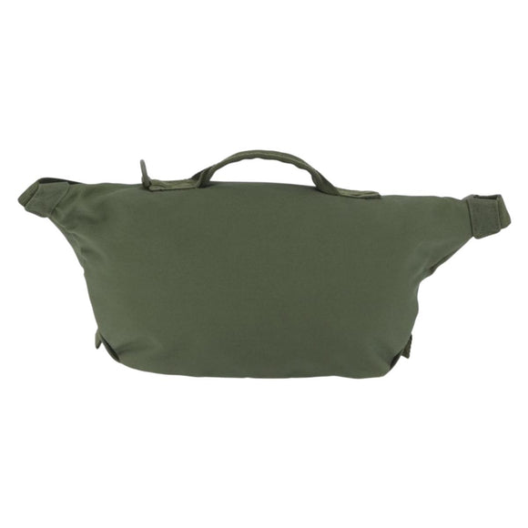 BALENCIAGA Body Bag Canvas Khaki 644035 Auth bs33995