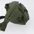 BALENCIAGA Body Bag Canvas Khaki 644035 Auth bs33995-4